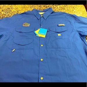 Columbia Florida gator men’s short sleeve button down